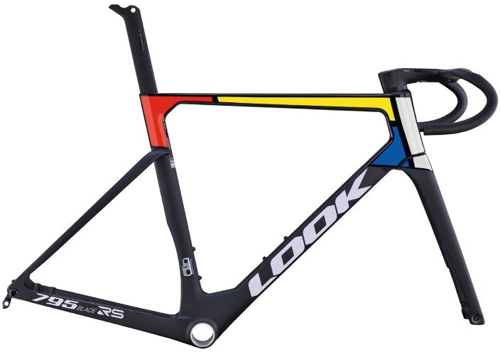 Look 795 Blade 2 RS Iconic Edition Road Frameset Black/Yellow/Red XS