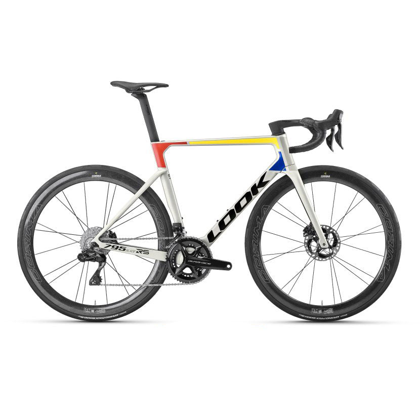 Look 795 Blade RS Iconic Dura Ace Di2 Corima Road Bike White/Red/Blue XXS