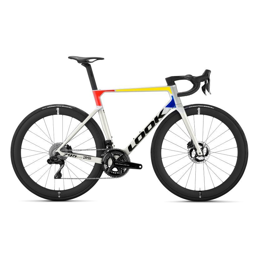 Look 795 Blade 2 RS Dura Ace Di2 R50D Road Bike White/Blue/Red L