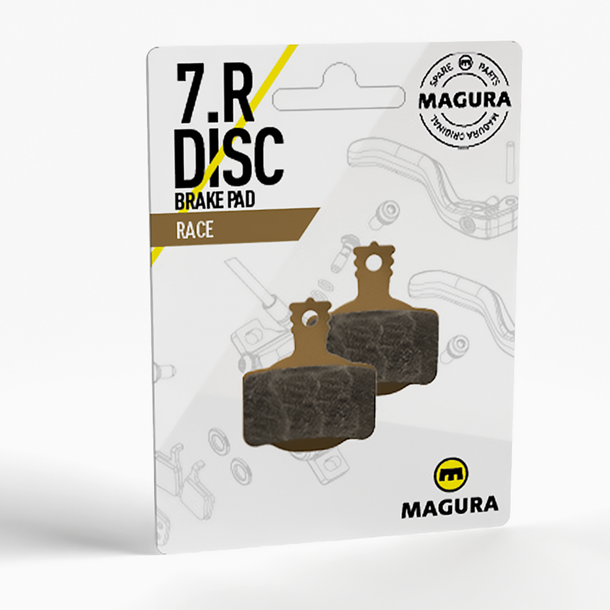 Magura 7 Series Disc Brake Pads for Magura MT 2 Piston Brakes