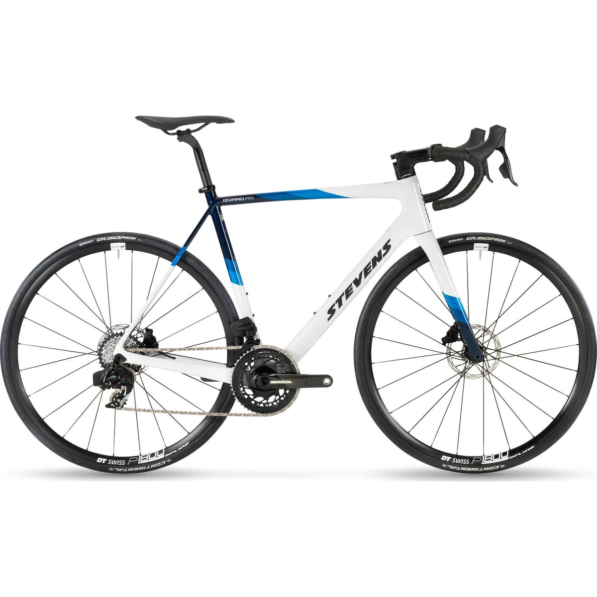 Stevens Izoard Pro Disc Road Bike White/Blue XXL