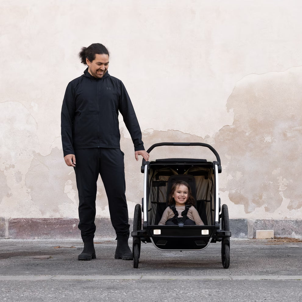 Thule Chariot Cross 2 Double child carrier with cycling and strolling kit
