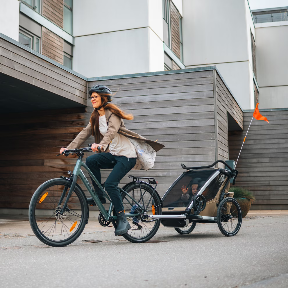 Thule Chariot Cross 2 Double child carrier with cycling and strolling kit