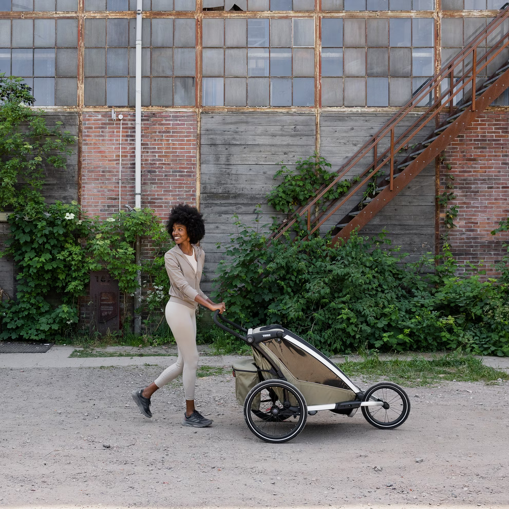 Thule Chariot Cross 2 Double child carrier with cycling and strolling kit