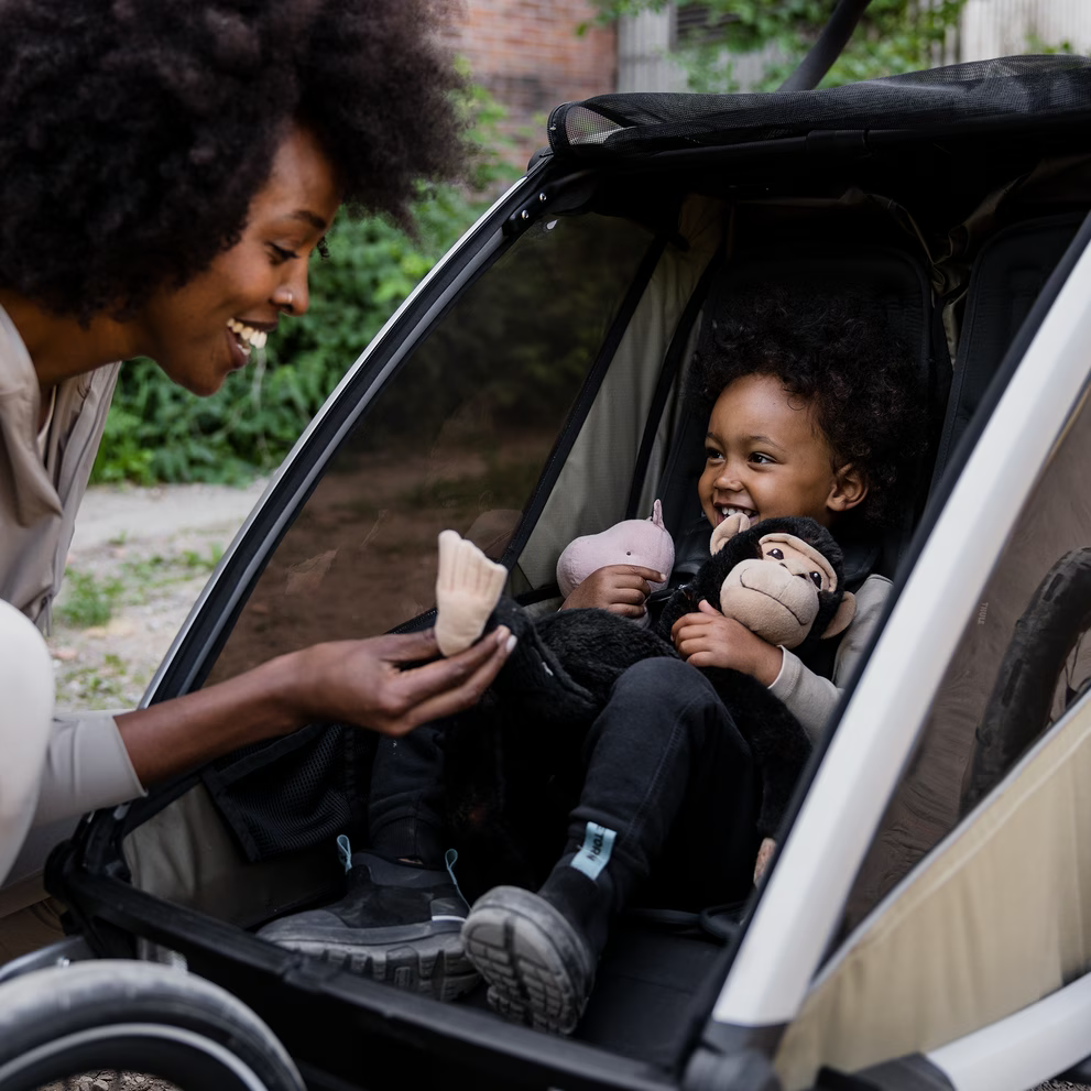 Thule Chariot Cross 2 Double child carrier with cycling and strolling kit