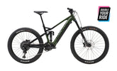 Marin Alpine Trail E1 Electric Mountain Bike Green/Black Size