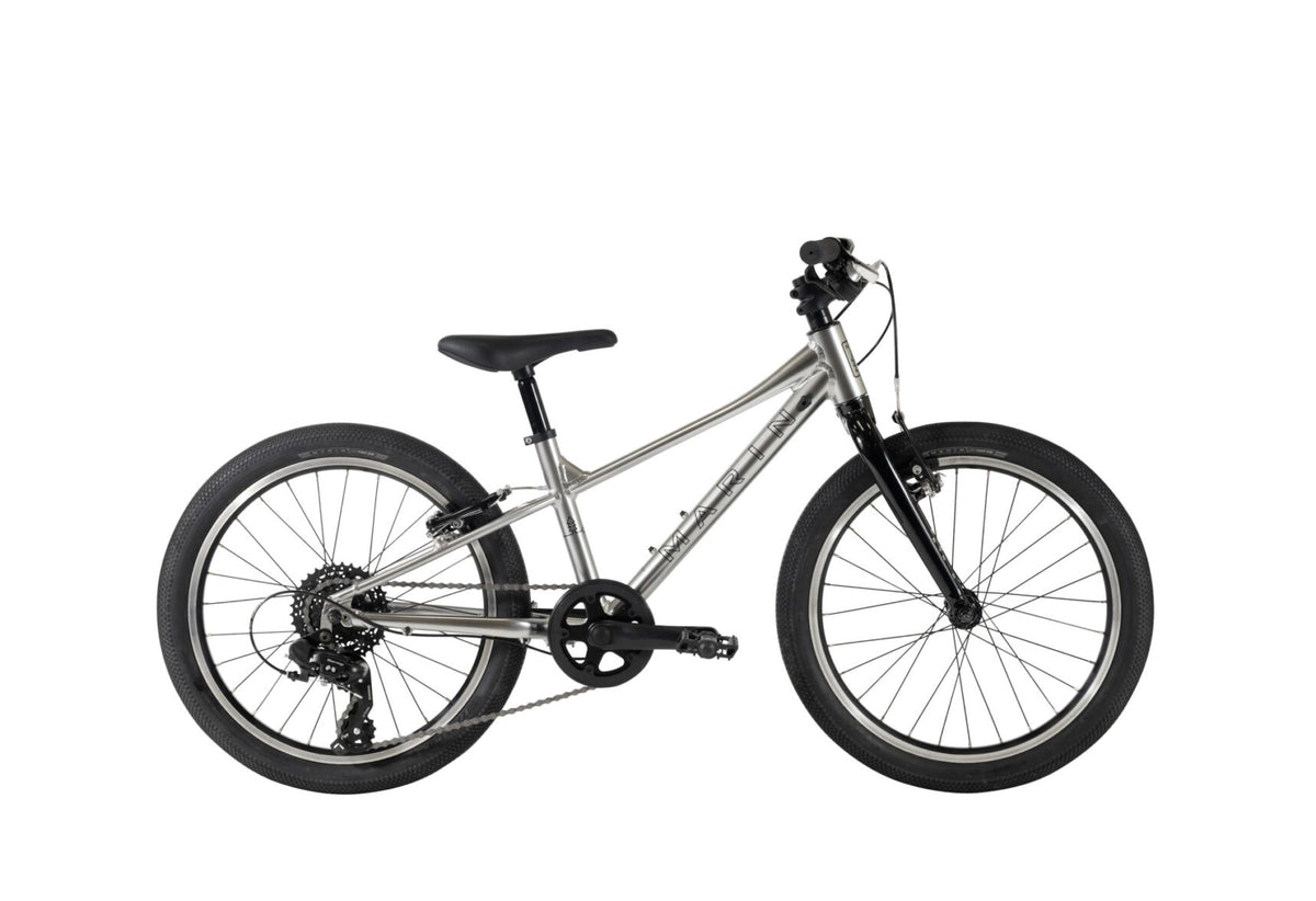 Marin Coast Trail 20" 7S Kids Bike Silver/Black Size