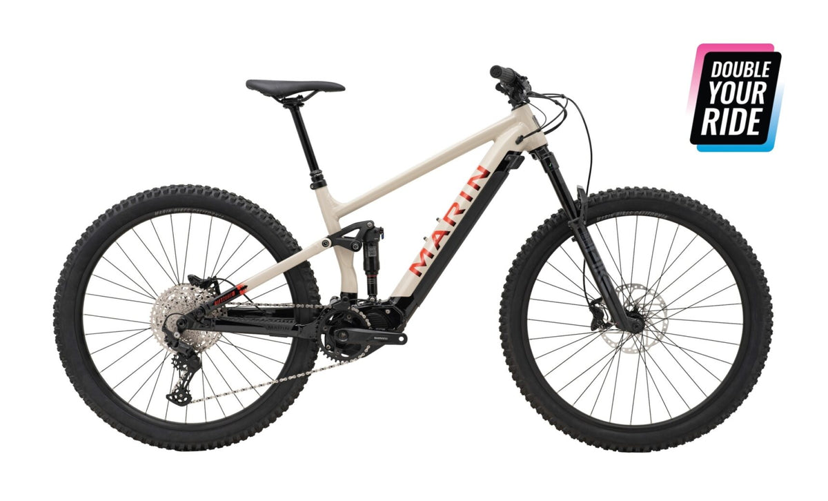 Marin Rift Zone E1  Electric Mountain Bike Grey/Red Size