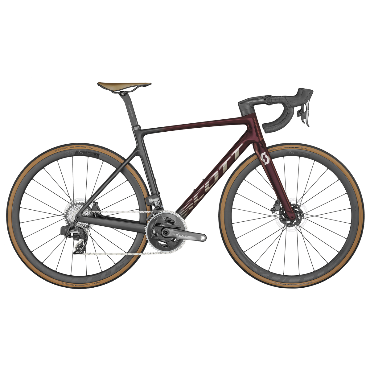 Scott Addict RC 10 Road Bike Red Tint Carbon XXL