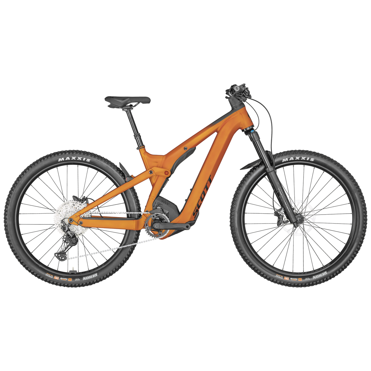 Scott Strike eRIDE 910 EVO Electric Mountain Bike Prism Paprika Orange XL
