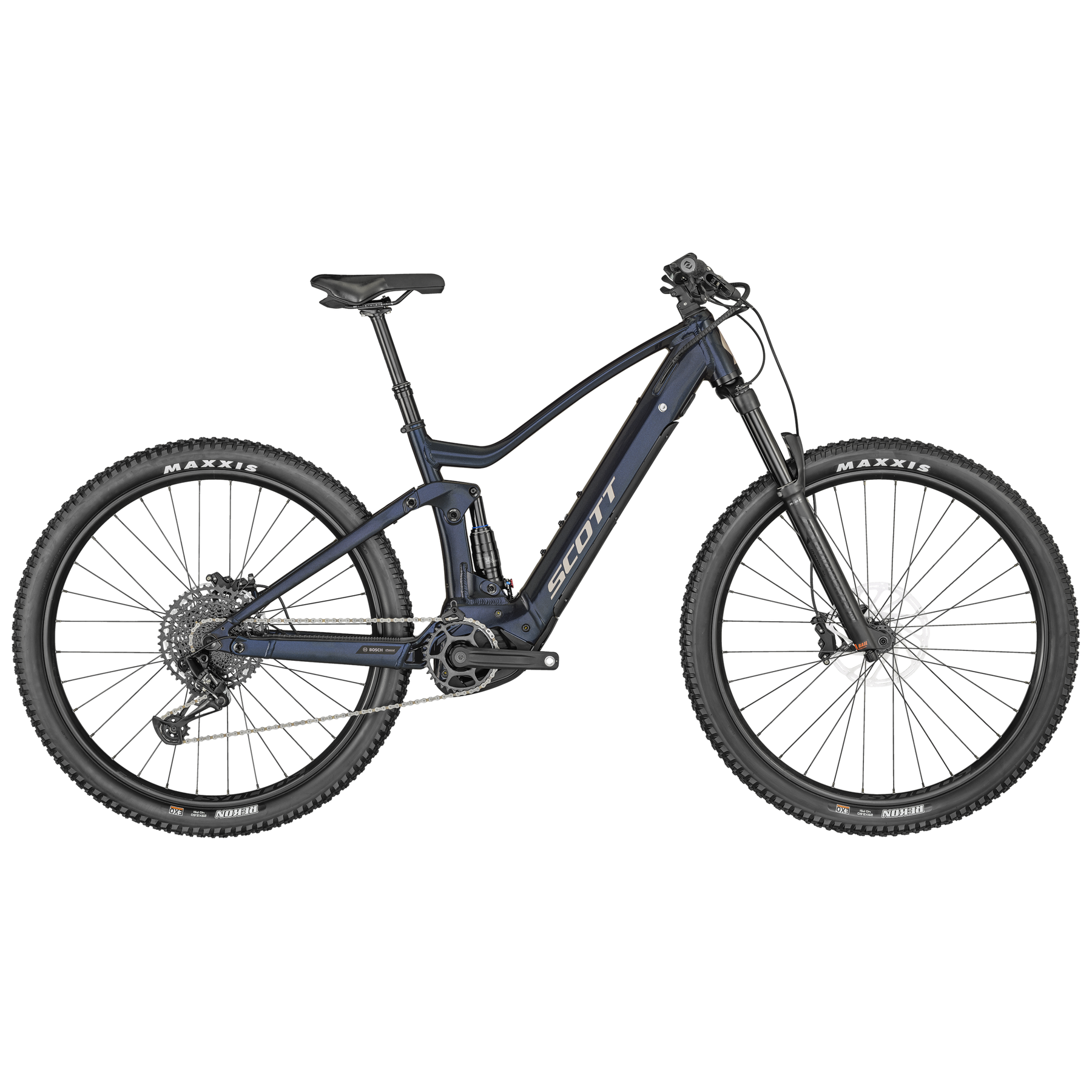 Scott Strike eRIDE 930 Electric Mountain Bike Deep Sparkle Blue XL