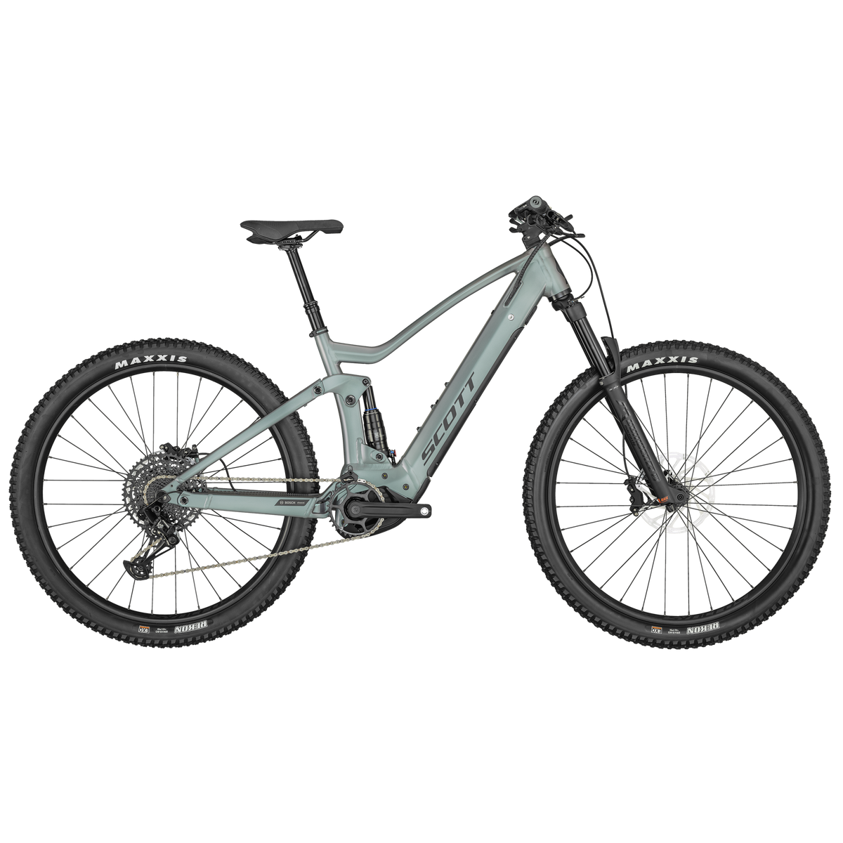 Scott Strike eRIDE 930 Electric Mountain Bike Prism Grey Green XL