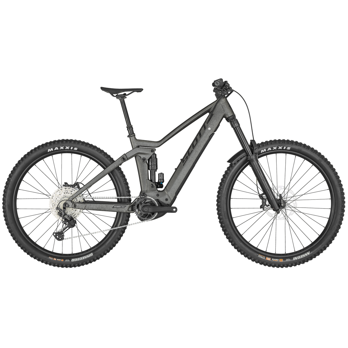 Scott Ransom eRIDE 920 Electric Mountain Bike Crackle Grey XL