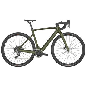 Scott Solace Gravel eRIDE 30 Electric Road Bike Prism Olive Green XL