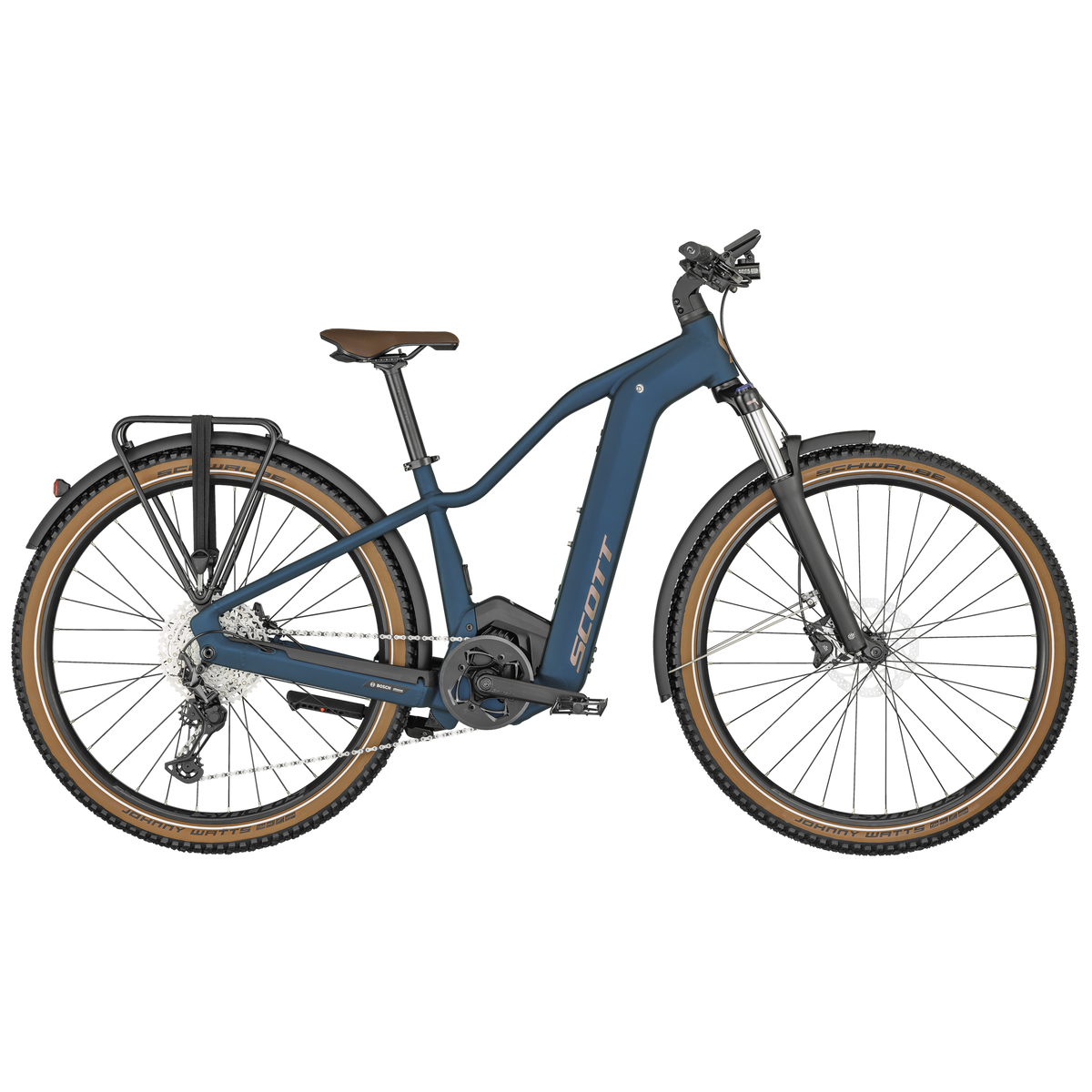 Scott Axis eRIDE 20 Lady Electric Hybrid Bike Rift Blue L
