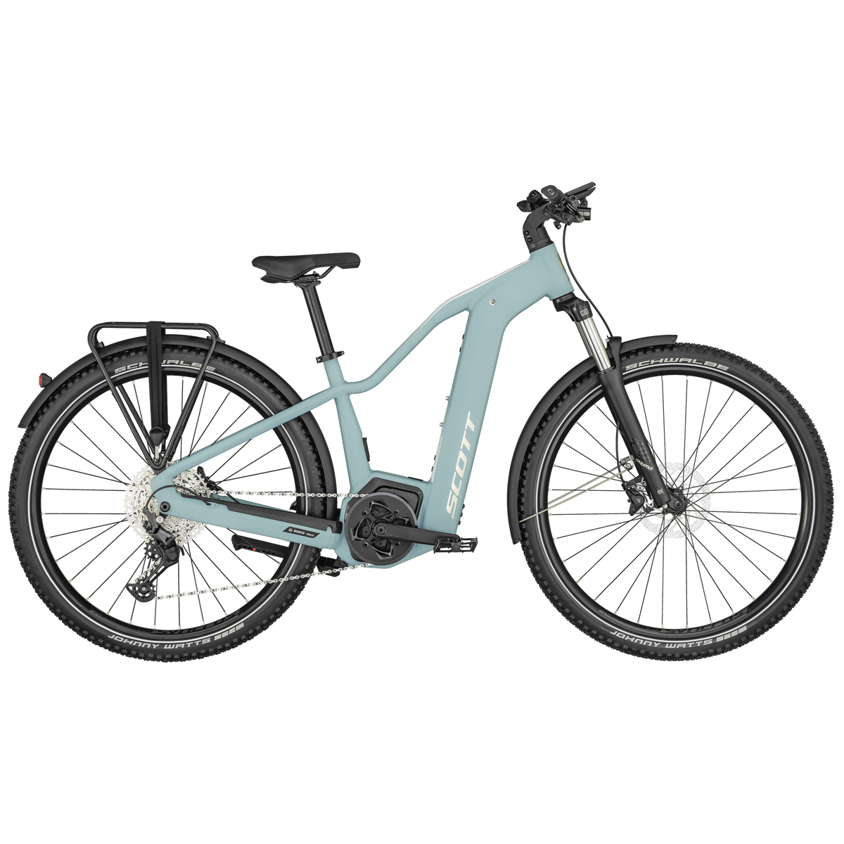 Scott Axis eRIDE 30 Lady Electric Hybrid Bike Muted Blue L