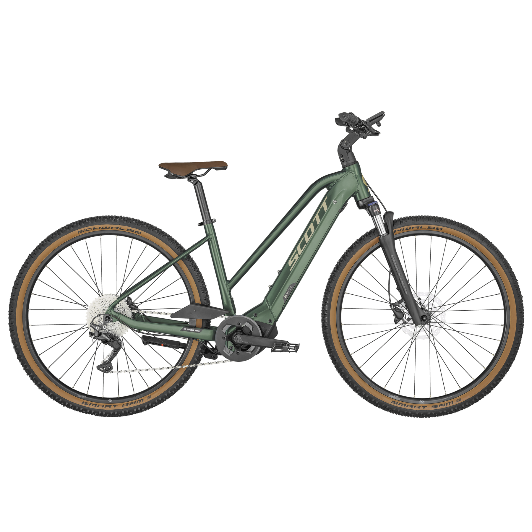 Scott Sub Cross eRIDE 10 Lady Electric Hybrid Bike Malachite Green L