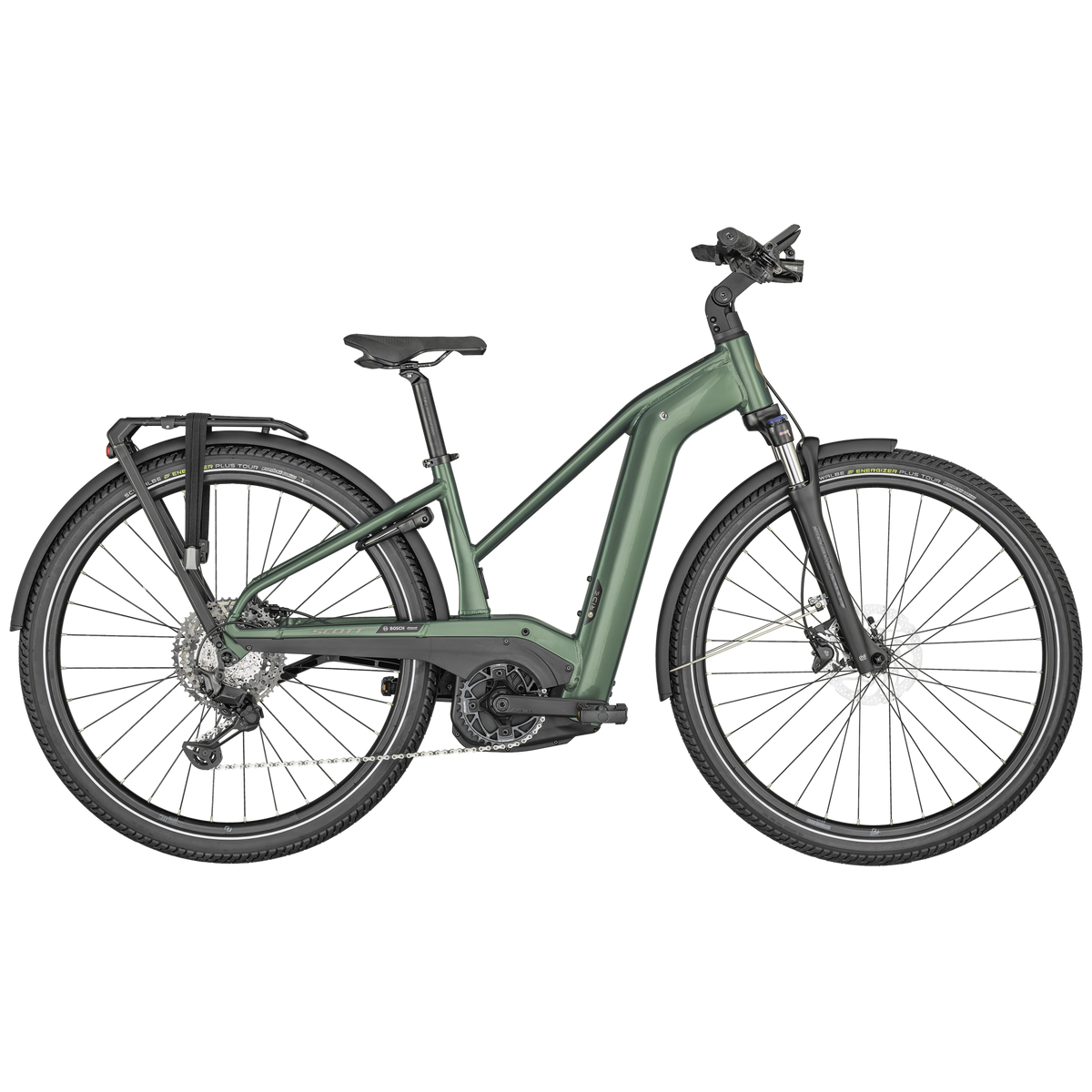 Scott Sub Sport eRIDE 10 Lady Electric Hybrid Bike Malachite Green L