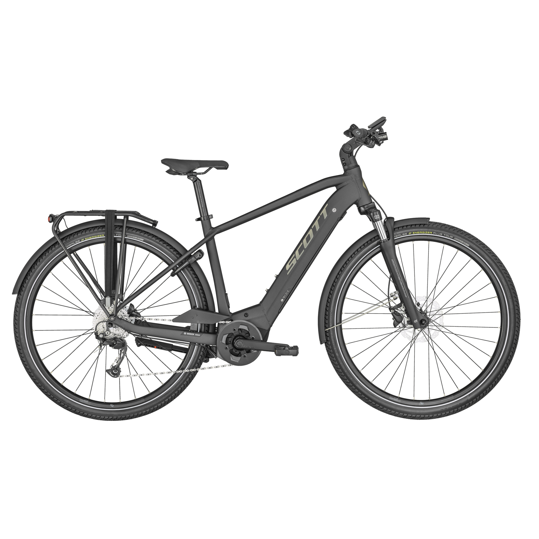 Scott Sub Tour eRIDE 20 Men Electric Hybrid Bike Dark Anodized Grey XL
