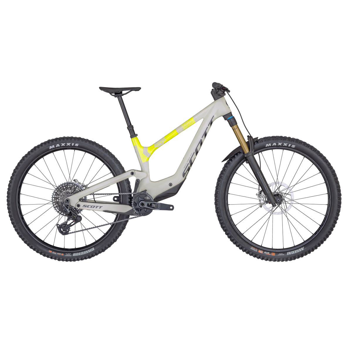 Scott Ransom 900 RC Full Suspension Mountain Bike Sand Beige/Suphur Yellow XL