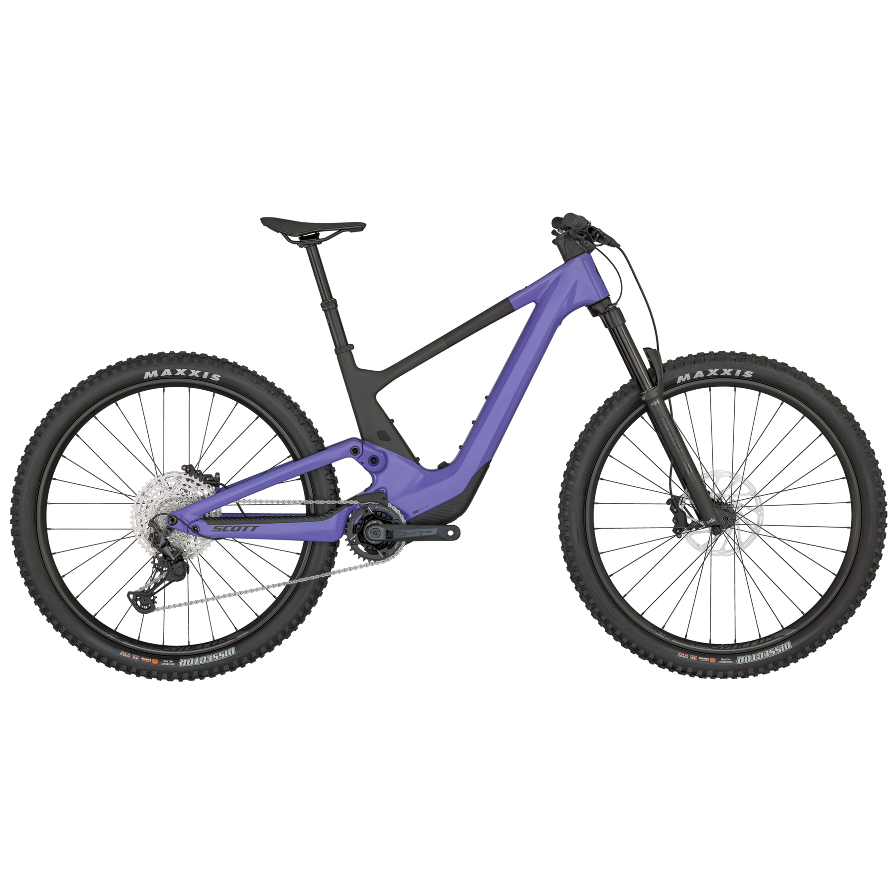 Scott Contessa Voltage eRIDE 910 Electric Mountain Bike Peri Purple L