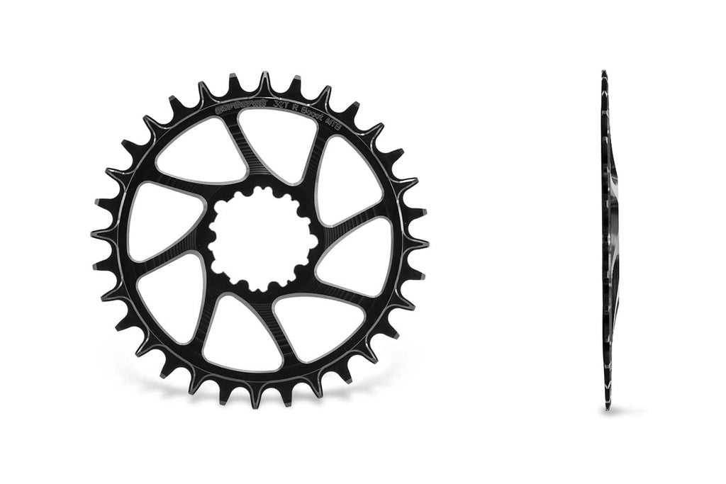 Garbaruk Round Boost DM MTB chainring for SRAM 3-bolt