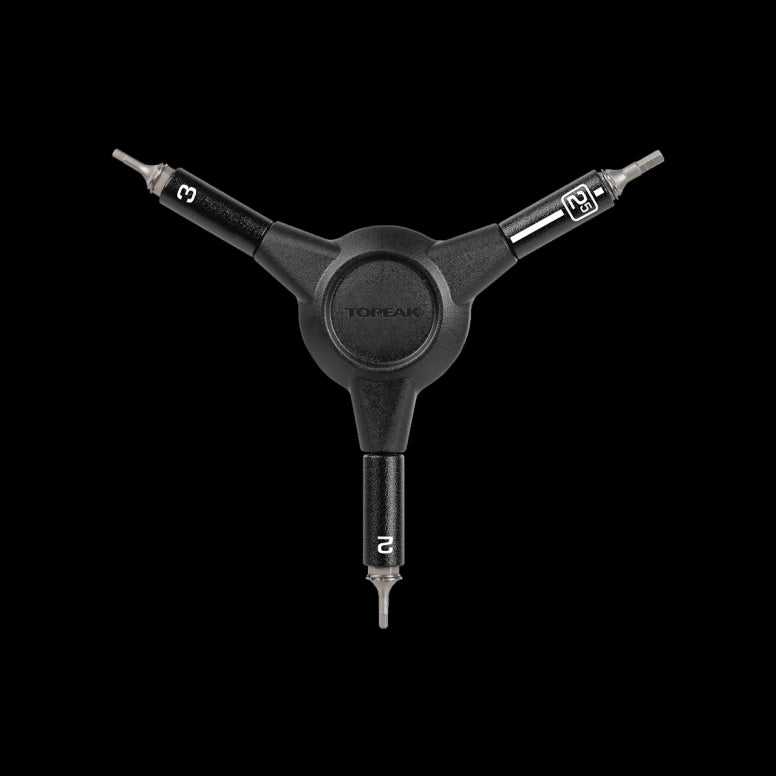 Topeak Y-Hex Speed Wrench Black 2/2.5/3mm