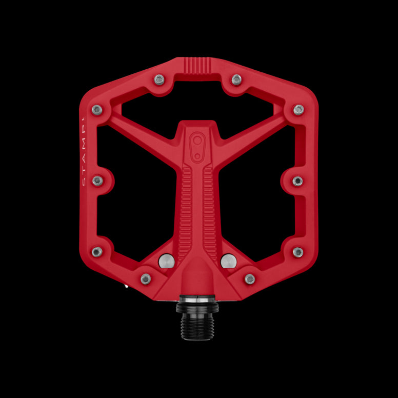 crankbrothers stamp 1 v2 flat pedals Red Small