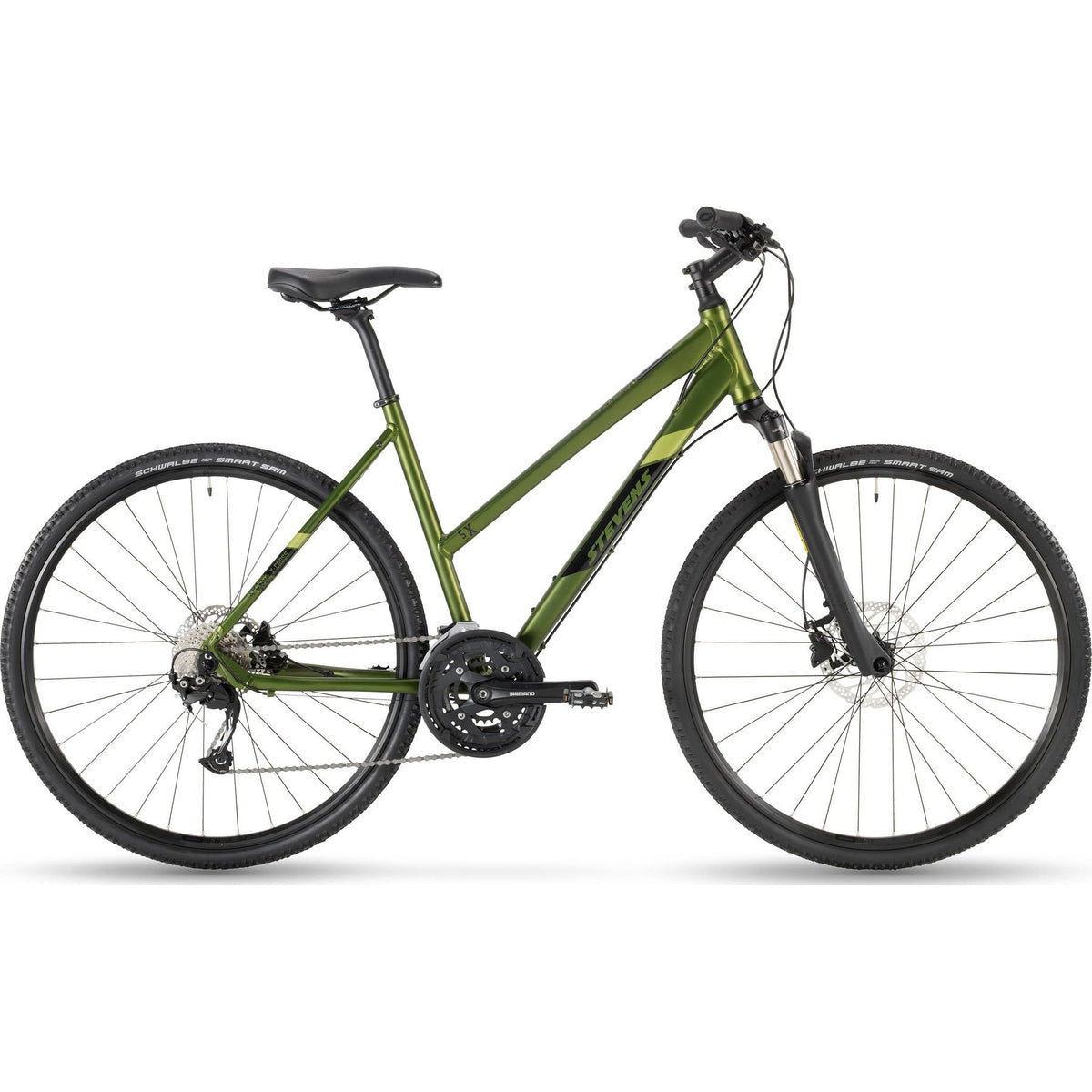 Stevens 5X LT Gen.1 Womens Trekking Bike Olive L