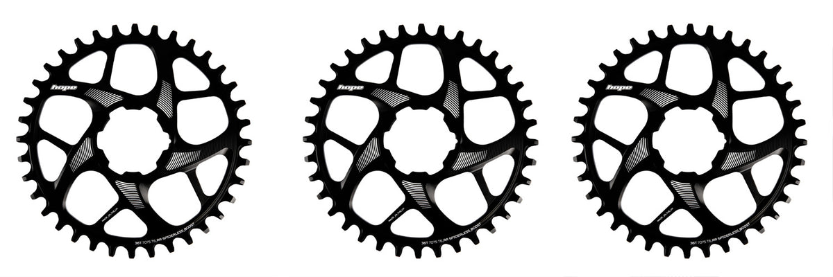 Hope R22 Spiderless Chainring - Hope (Boost)