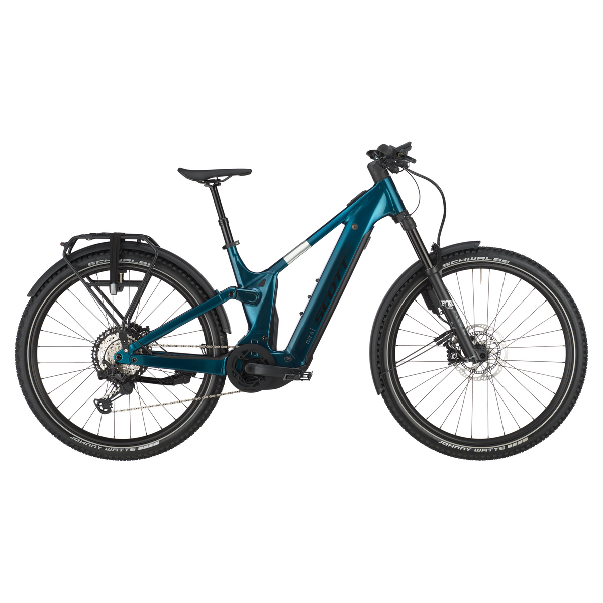 scott axis fs 10 electric mountain bike Martin Green XL