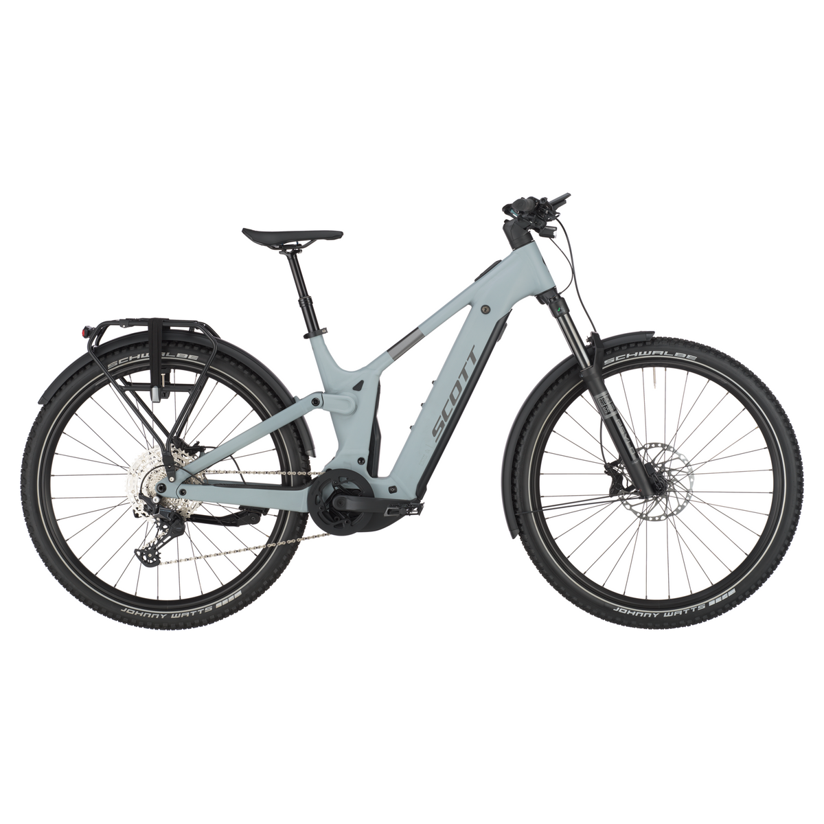 scott axis fs 20 electric mountain bike Shark Grey XL