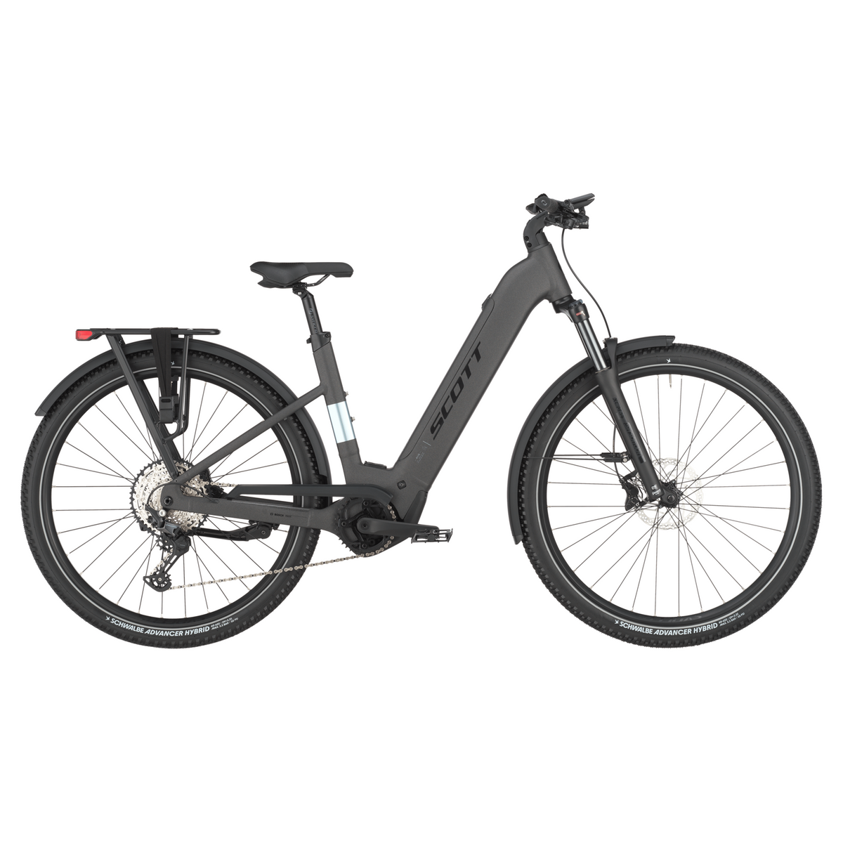 scott axis 20 wave electric mountain bike Midnight Grey XL