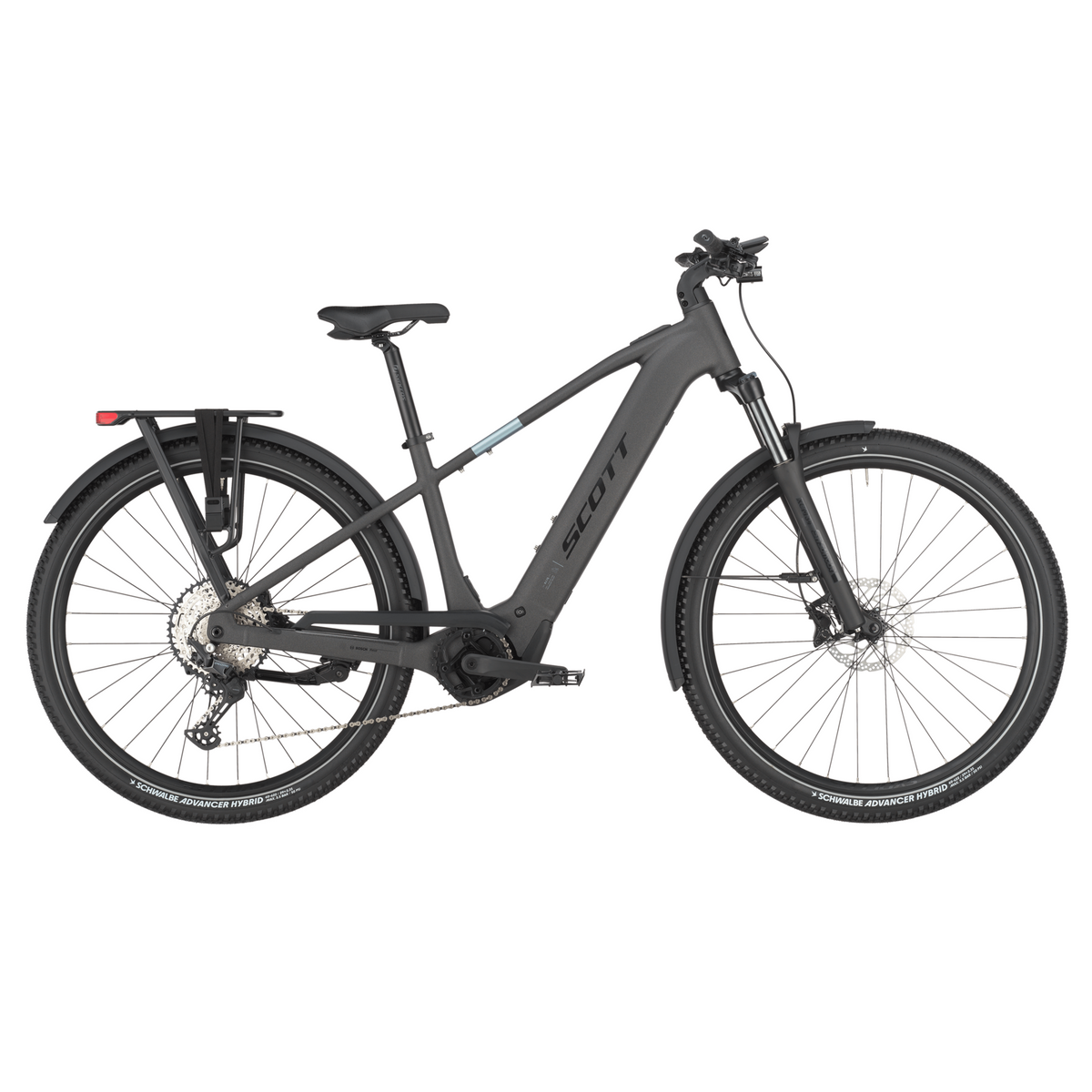 scott axis 20 electric mountain bike Midnight Grey XL