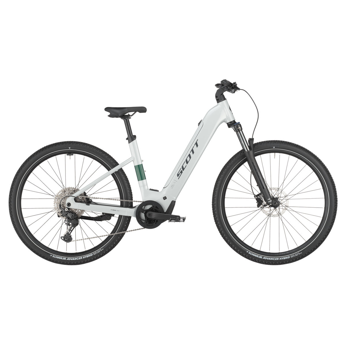 scott axis 30 wave electric mountain bike Rhino Grey XL