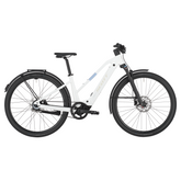 scott passage 10 belt slope electric hybrid bike Bianco White L