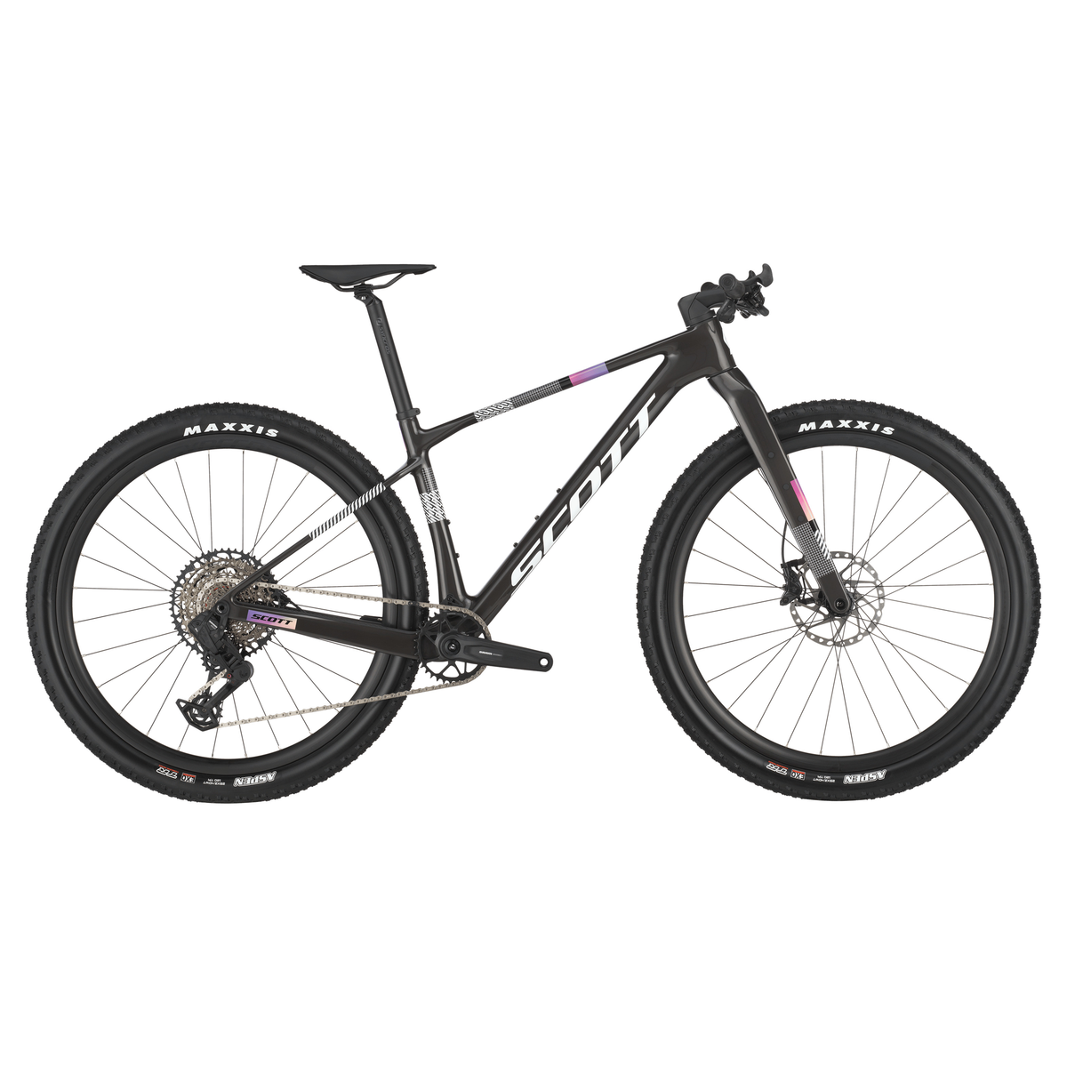 scott scale gravel 10 hardtail mountain bike Carbon Black XL