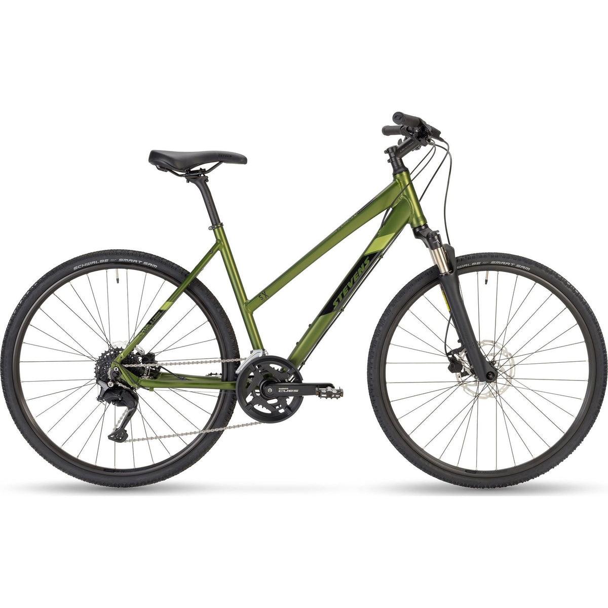 Stevens 5X LT Gen.2 Womens City Bike Olive L