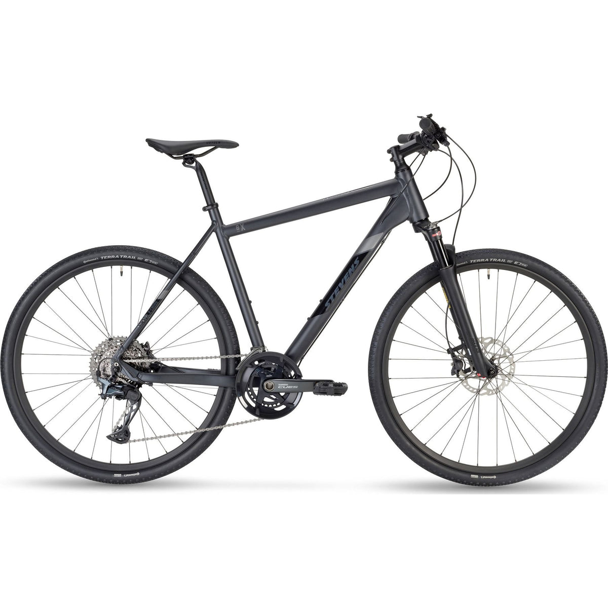 Stevens 8X HT Gen.2 City Bike Black XXXL