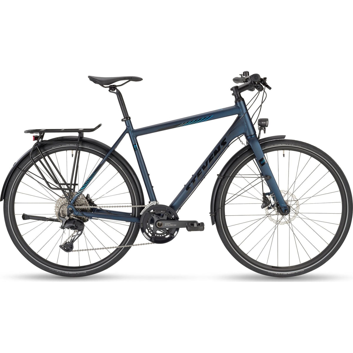 Stevens 7X Lite Tour HT Gen.2 City Bike Blue XXL