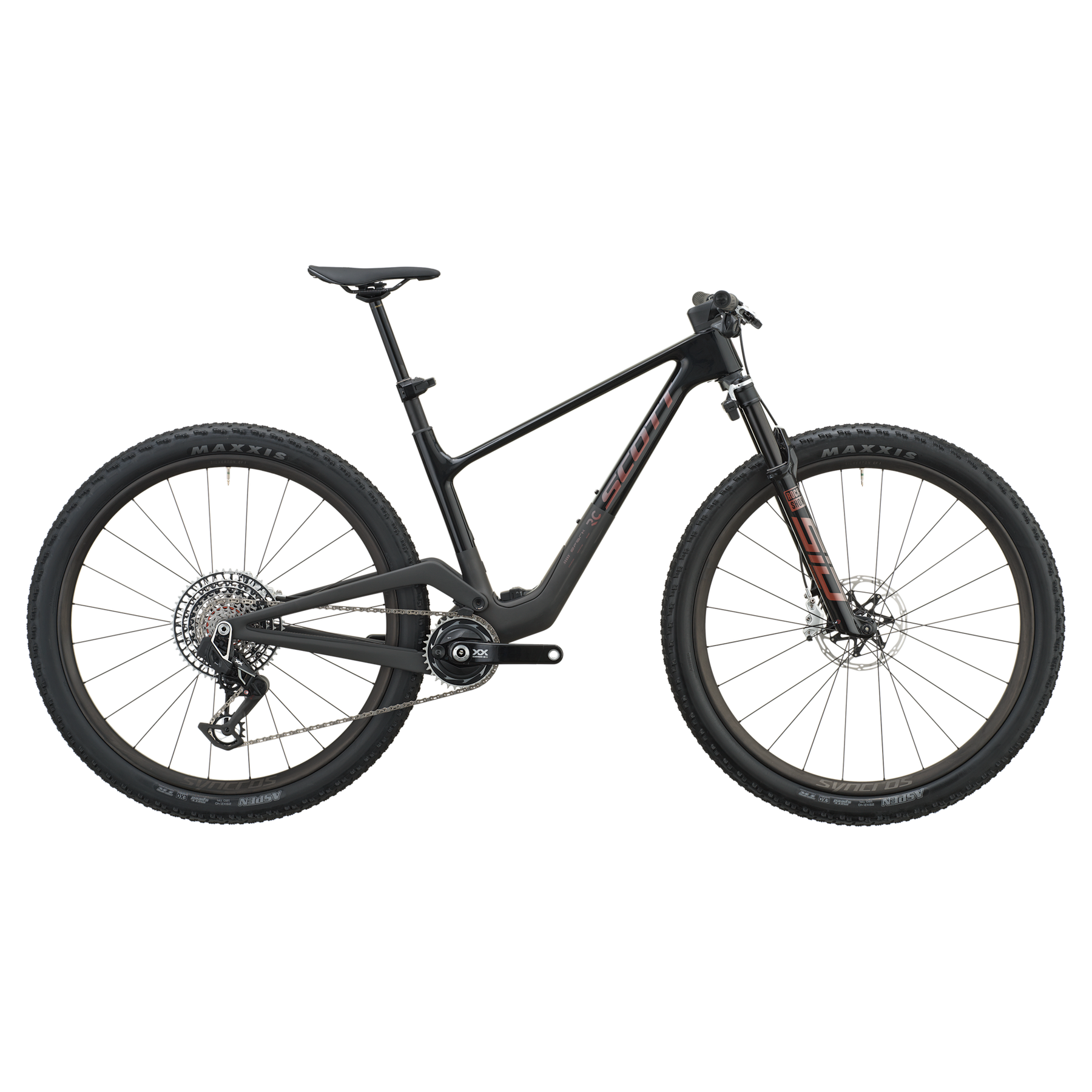 Scott Spark RC SL Full Suspension Mountain Bike 2027 Piano Black/Carbon XL
