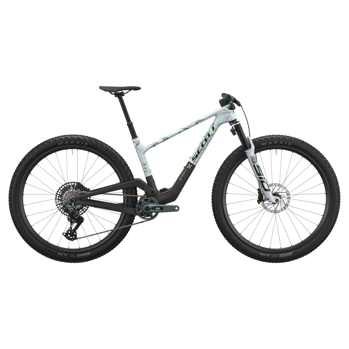 Scott Spark RC Team Issue Full Suspension Mountain Bike 2027 Dorado Grey/Carbon Black XL
