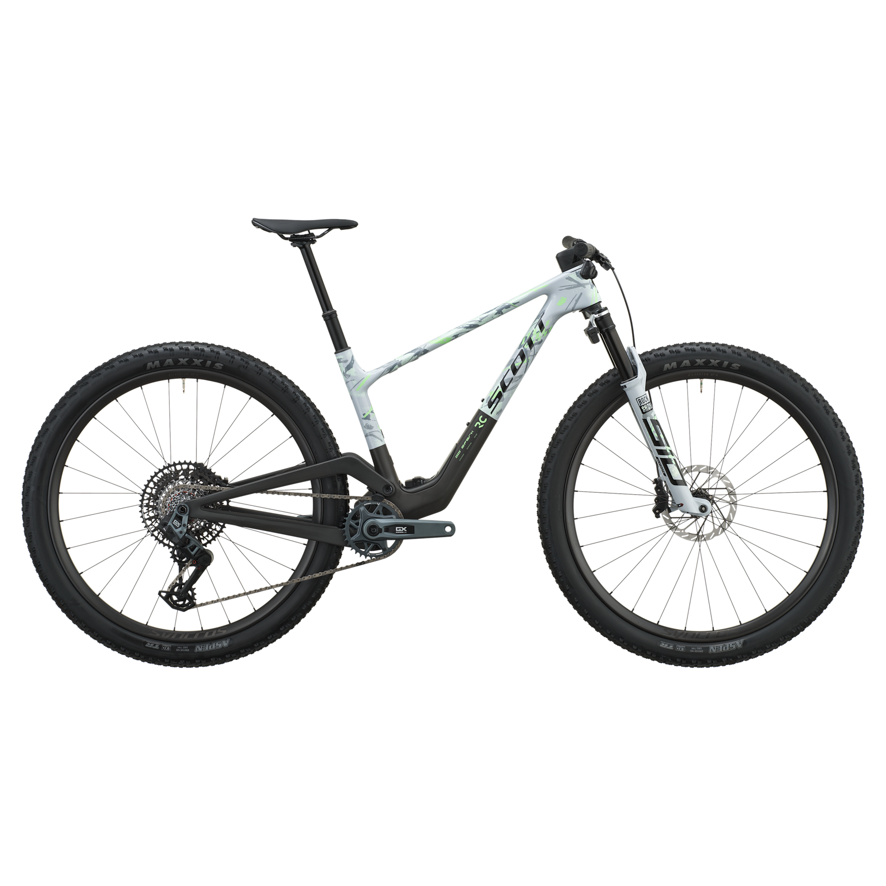 Scott Spark RC Team Issue Full Suspension Mountain Bike 2027 Dorado Grey/Carbon Black XL