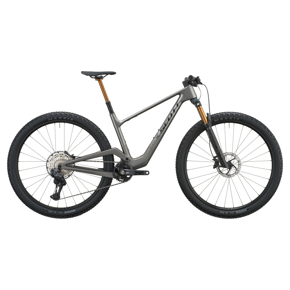 Scott Spark RC Expert Full Suspension Mountain Bike 2027 Tungsten Grey XL