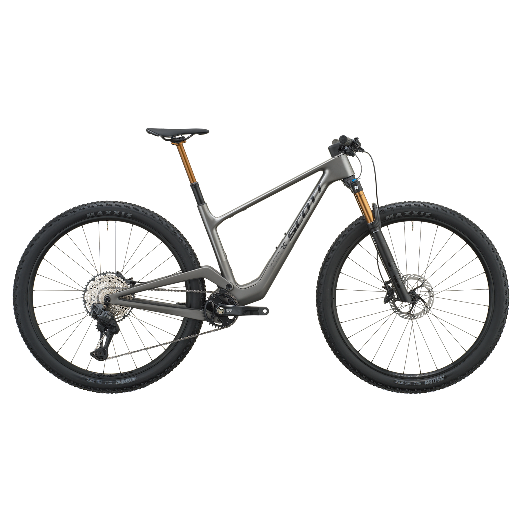 Scott Spark RC Expert Full Suspension Mountain Bike 2027 Tungsten Grey XL