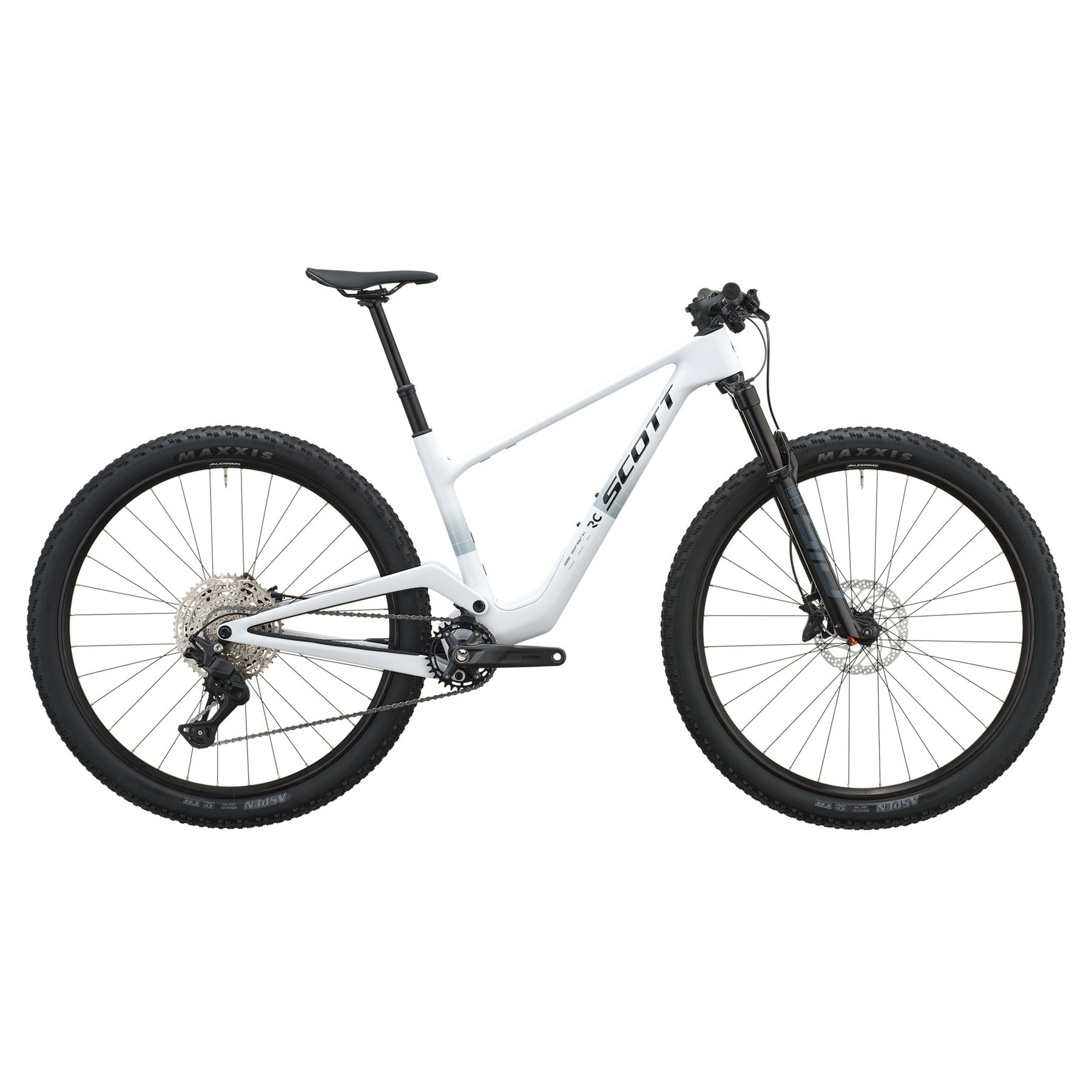Scott Spark RC Comp Full Suspension Mountain Bike 2027 White XL