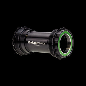 Enduro Bearings T47 Asymetrical - 440C Stainless Steel Bottom Bracket Black 30mm