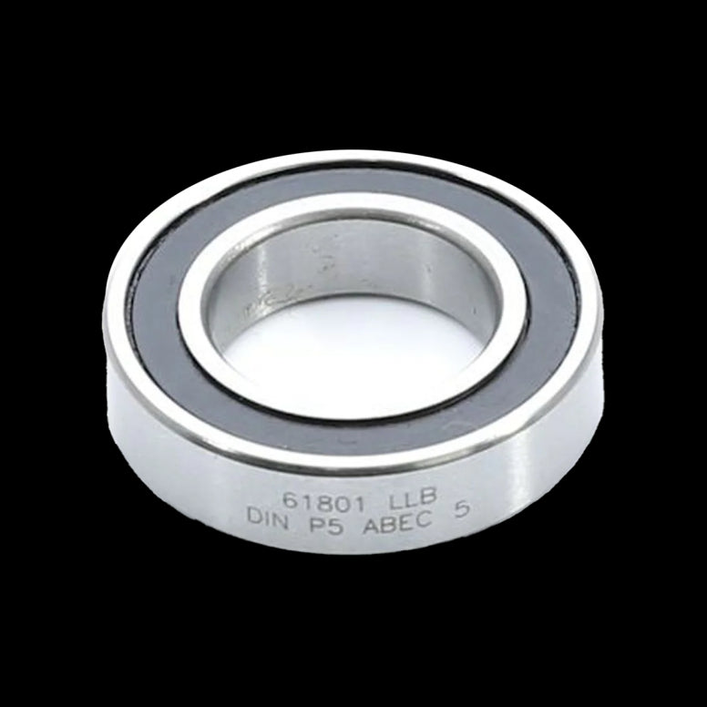 Enduro Bearings 61801 LLB - Abec 3 Bearing - 12x21x5mm