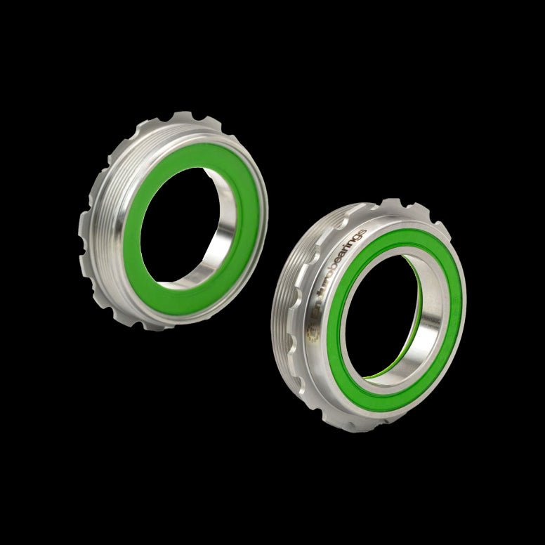 Enduro Bearings Maxhit T47 Aysmetrical Bottom Bracket Silver DUB