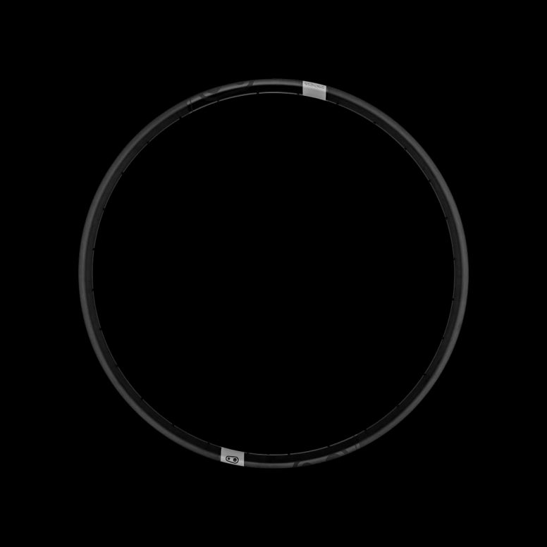 Crankbrothers Synthesis Alloy Gravel Rim Black 650b Front